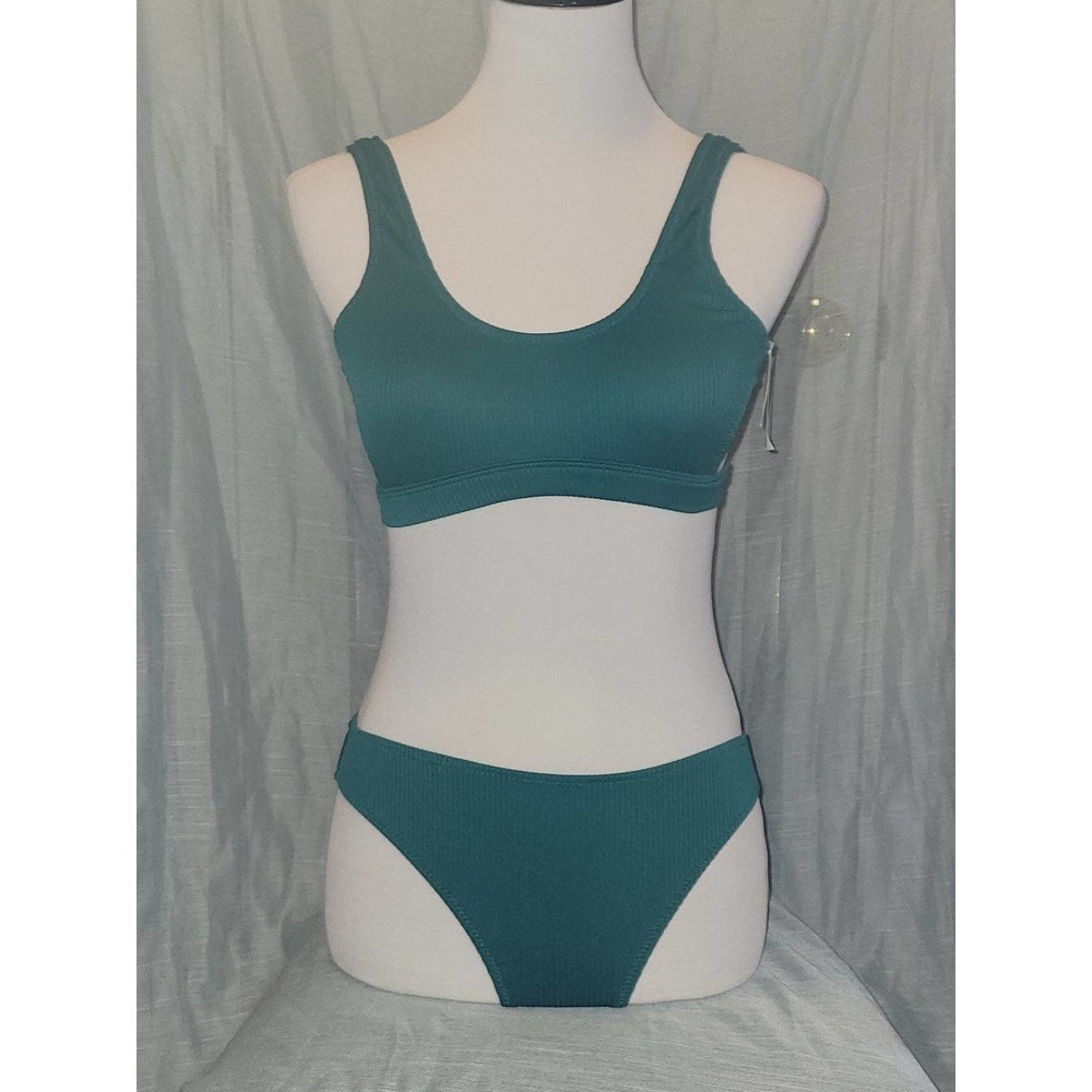 NWT Green Bikini small
